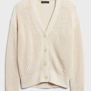 Organic Cotton Cardigan Sweater